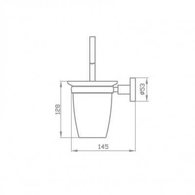 Будкрам купить GLORIA Щетка для унитаза GLORIA Щетка для унитаза 2
