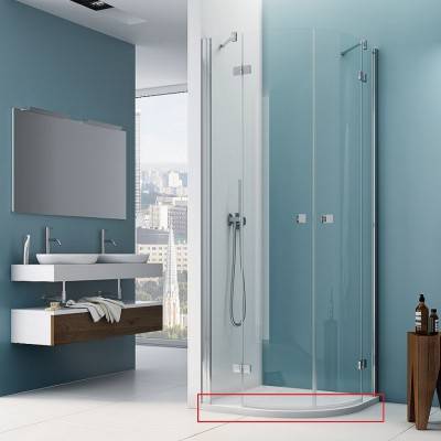 Будкрам купити Annea порогова планка для душових кабін 1/4 круга