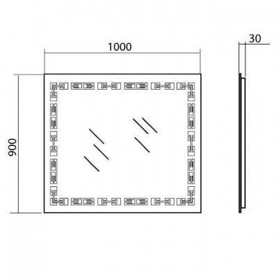 Будкрам купити 16609 СІГМА Дзеркало-100 16609 СІГМА Дзеркало-100 3