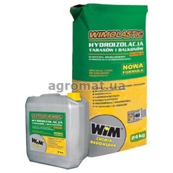 Будкрам купити Гідроіз 2 комп. А+В WIMOLASTIK (32кг) эластич
