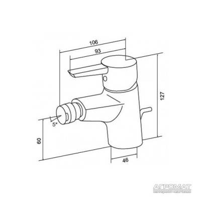 Будкрам купить SENSE смеситель для биде с для к SENSE смеситель для биде с для к 2
