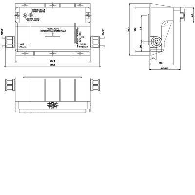 Будкрам купить RETTANGOLO XL Внутренняя часть для смесителя, хром RETTANGOLO XL Внутренняя часть для смесителя, хром 2