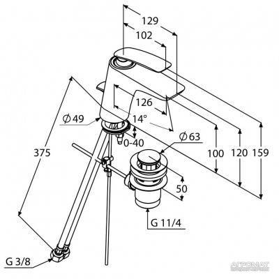 Будкрам купити Balance Змішувач д/раковини Balance Змішувач д/раковини 4