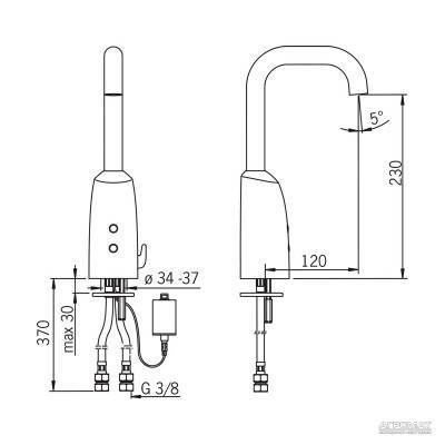 Будкрам купить Electra Смеситель для раковины Electra Смеситель для раковины 2