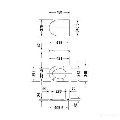 Будкрам купить Darling New Крышка для унитаза SoftClose Darling New Крышка для унитаза SoftClose 2