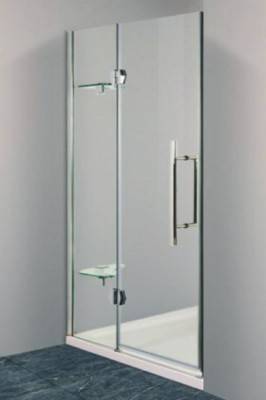 Будкрам купити PURA Дверцята душові в нішу ліві, 1200х1950 мм, скло сіре
