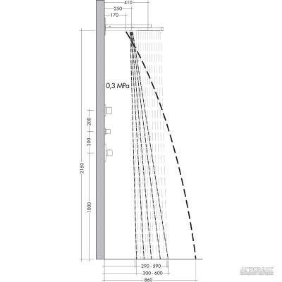 Будкрам купити Raindance Rainfall 240 AIR 3jet Верхній душ Raindance Rainfall 240 AIR 3jet Верхній душ 2
