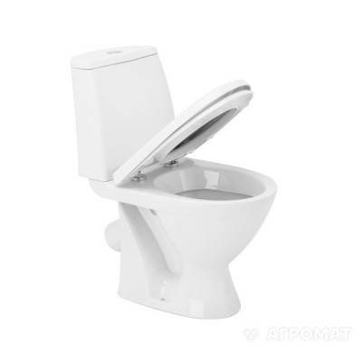 Будкрам купити Runa унітаз-компакт з дюропласт сидінням з мікроліфтом, к/в 30, 3/6л, н/п