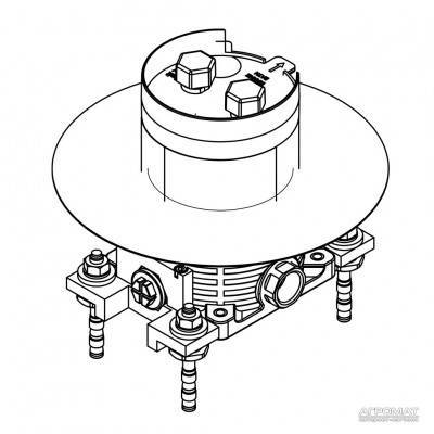 Будкрам купити Внутрішня частина д/змішувача з підлоги Внутрішня частина д/змішувача з підлоги 2