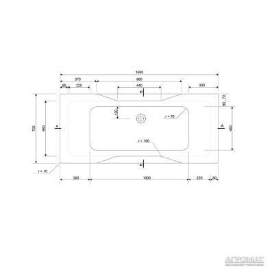 Будкрам купить PURE Ванна 160x70 PURE Ванна 160x70 2