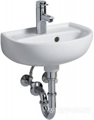 Будкрам купить Renova №1 Умывальник с отв., с переливом 400х300мм, белый