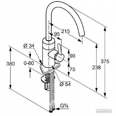 Будкрам купити E-GO Змішувач д/кухні, сенсорний E-GO Змішувач д/кухні, сенсорний 2