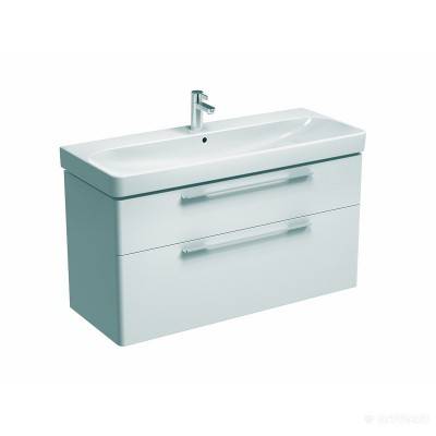 Будкрам купить TRAFFIC шкафчик под умывальник 120см белый глянец