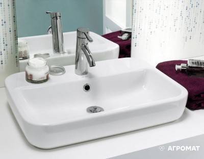 Будкрам купить Раковина CASPIA-60 мебельная ПРЯМОУГОЛЬНАЯ Раковина CASPIA-60 мебельная ПРЯМОУГОЛЬНАЯ 2