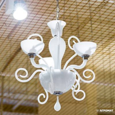 Будкрам купить BOLERO L3 LIGHTS CHROMED - WHITE светильник