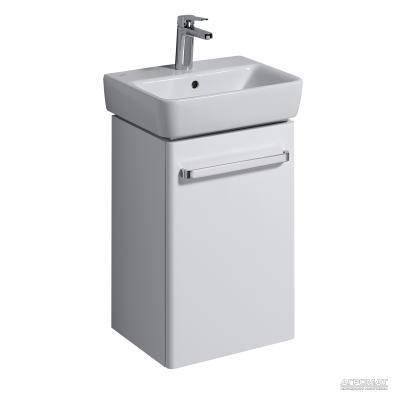 Будкрам купить Renova №1 Comprimo Шкафчик под умывальник, 400х604х310мм, крепление дверей справа/слева, корпус белый