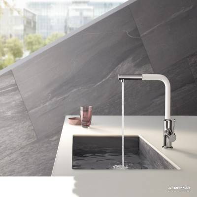 Будкрам купити L-INE S white Змішувач д/кухні L-INE S white Змішувач д/кухні 3