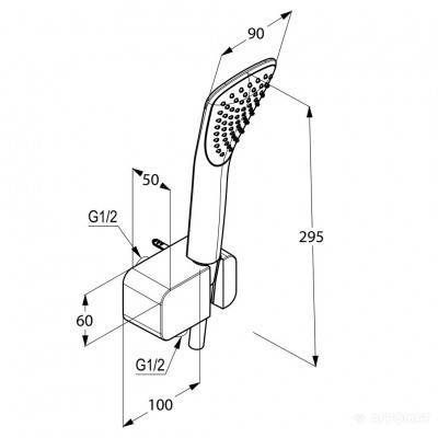Будкрам купить Fizz 1S Душевой набор Fizz 1S Душевой набор 2