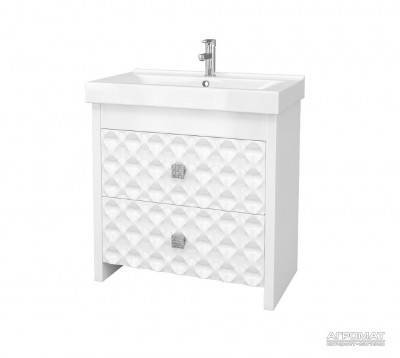 Будкрам купить 13196 ФРЕСКА Тумба с раковиной-80 "МОНА"
