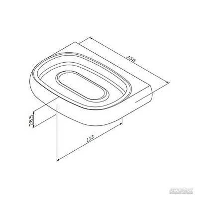Будкрам купить Sensation Мыльница с держателем, хром Sensation Мыльница с держателем, хром 2