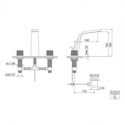 Будкрам купить Смеситель для раковины Смеситель для раковины 2