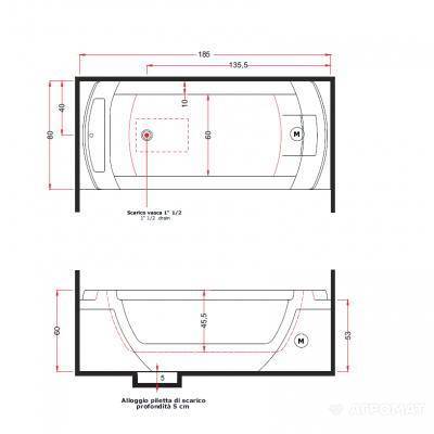 Будкрам купить VISION STX V138B Ванна 180х80 Гидромассажная, белая, подголовник белый MID смеситель COE наполнение VISION STX V138B Ванна 180х80 Гидромассажная, белая, подголовник белый MID смеситель COE наполнение 4