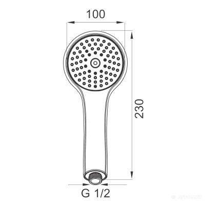 Будкрам купити  DRITTO  ручний душ  DRITTO  ручний душ 2