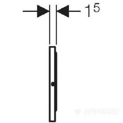Будкрам купити HyTronic Змивна клавіша  "Sigma10", електронний змив, 230В, подвійний змив, автоматичний/безконтактний/ручний, нержавіюча сталь матова HyTronic Змивна клавіша  "Sigma10", електронний змив, 230В, подвійний змив, автоматичний/безконтактний/ручний, нержавіюча сталь матова 4