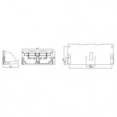 Будкрам купити Genwec пеленальний столик, горизонтальний, пластик Genwec пеленальний столик, горизонтальний, пластик 2