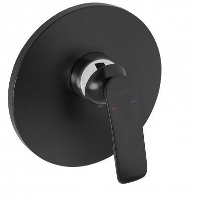 Будкрам купити Balance matt black Зовнішня частина змішувача д/душа