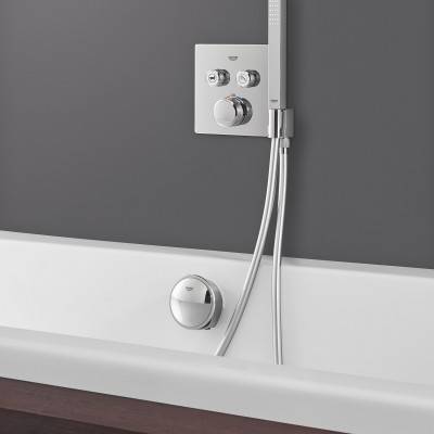 Будкрам купити Grohtherm SmartControl Зовнішня частина термостату прихованого монтажу з вбудованим підключенням душу 2 споживачі, хром Grohtherm SmartControl Зовнішня частина термостату прихованого монтажу з вбудованим підключенням душу 2 споживачі, хром 2