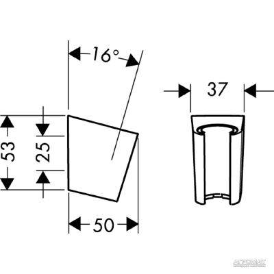 Будкрам купити Porter'S Тримач ручного душа Porter'S Тримач ручного душа 2