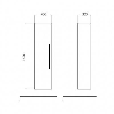 Будкрам купити ПАОЛА Пенал-36 R/L, підвісний ПАОЛА Пенал-36 R/L, підвісний 5