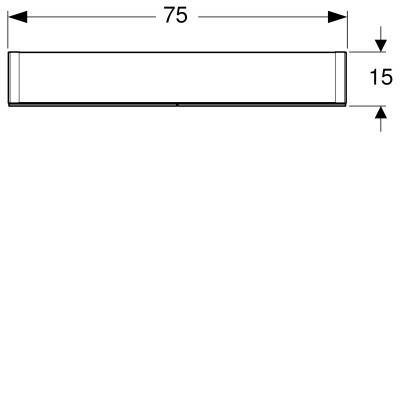 Будкрам купити Option Дзеркальна шафка 75 см, з підсвіткою, із 2 дверцятами: корпус дзеркальний, дверцята дзеркальні зовні та всередині Option Дзеркальна шафка 75 см, з підсвіткою, із 2 дверцятами: корпус дзеркальний, дверцята дзеркальні зовні та всередині 3