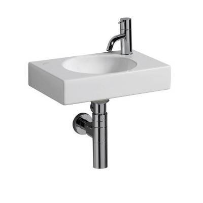 Будкрам купить Preciosa II Умывальник без перелива 400х280 мм, с отверстием справа , белый