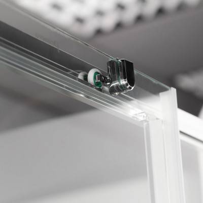 Будкрам купить PRIME Душевая кабина, раздвижная - квадратная 90*90 - хром/прозрачное стекло PRIME Душевая кабина, раздвижная - квадратная 90*90 - хром/прозрачное стекло 4