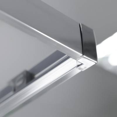 Будкрам купить PRIME Душевая кабина, раздвижная - квадратная 90*90 - хром/прозрачное стекло PRIME Душевая кабина, раздвижная - квадратная 90*90 - хром/прозрачное стекло 5