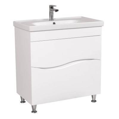 Будкрам купить АЛЬФА Тумба с раковиной-80 Frame