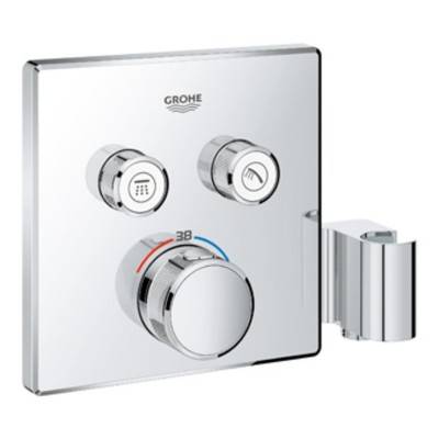 Будкрам купити Grohtherm SmartControl Зовнішня частина термостату прихованого монтажу з вбудованим підключенням душу 2 споживачі, хром Grohtherm SmartControl Зовнішня частина термостату прихованого монтажу з вбудованим підключенням душу 2 споживачі, хром 1_small