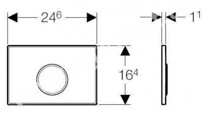 Будкрам купити Sigma10 Клавіша змиву Sigma10 Клавіша змиву 2