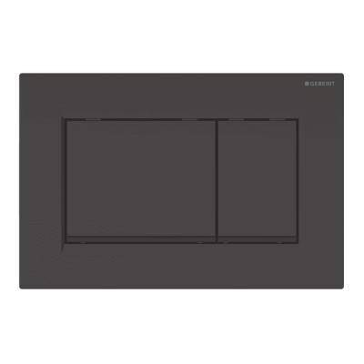 Будкрам купити Sigma30 Клавіша змиву, подвійний змив, легкоочисна поверхня, колір чорний