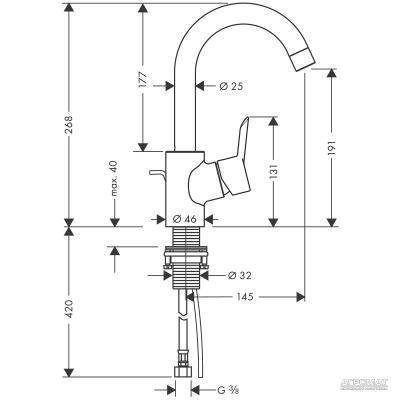 Будкрам купить Focus S Смеситель для раковины Focus S Смеситель для раковины 2
