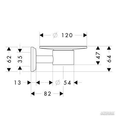 Будкрам купити Logis Classic Мильниця Logis Classic Мильниця 2