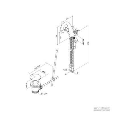 Будкрам купить 5 O'Clock смеситель для рук. с для к 5 O'Clock смеситель для рук. с для к 2