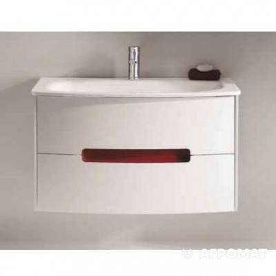 Будкрам купить SOUL Тумба-80 для раковины, бел/красн. подв.