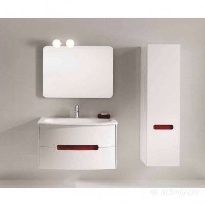 Будкрам купити SOUL Тумба-80 д/раковини, біл/черв. підв. SOUL Тумба-80 д/раковини, біл/черв. підв. 3