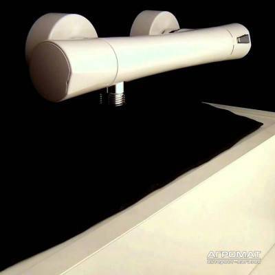 Будкрам купить Zenta white Термостат для душа, белый/хром Zenta white Термостат для душа, белый/хром 2