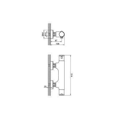 Будкрам купити ECOTHERM Термостат д/душа ECOTHERM Термостат д/душа 2
