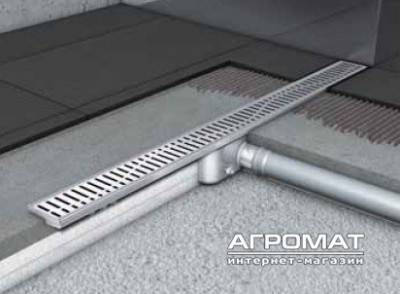 Будкрам купить Душевой канал без фланца, низкий сифон 885мм