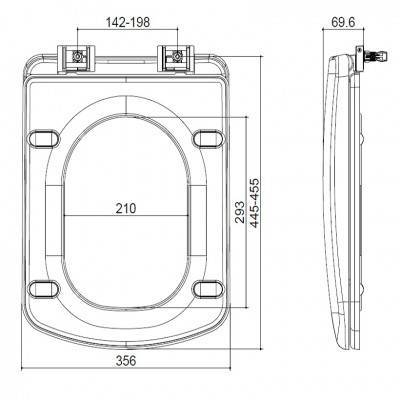 Будкрам купити COMFORT кришка soft-close д/унітазу 3010123/3020123 COMFORT кришка soft-close д/унітазу 3010123/3020123 2